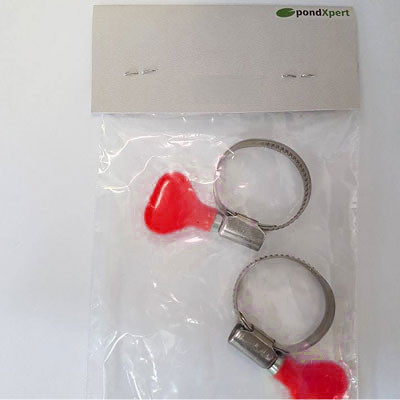 12mm - 20mm Clips - Red Tab - Quad Pack